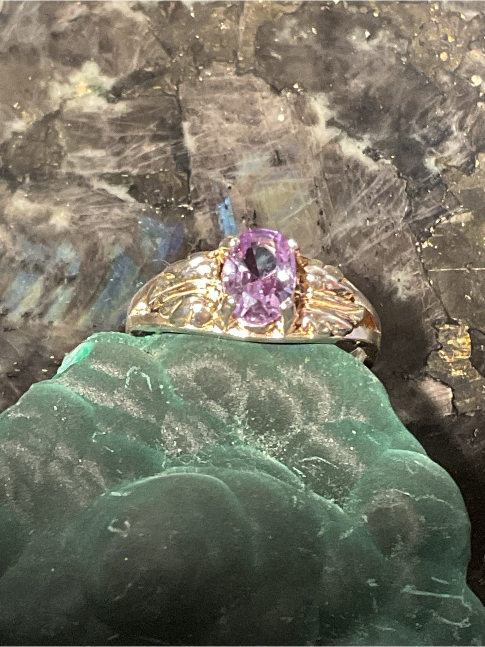 Iolite .925 Silver Ring
